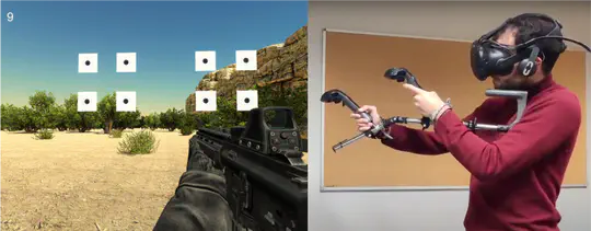 Give it another shot: Virtual Reality as a tool for assessing shooting performance under varying cognitive loads
